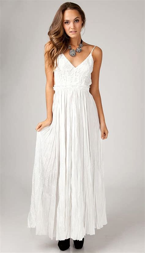 Just One Thing: A White Maxi Dress Is Summer’s .